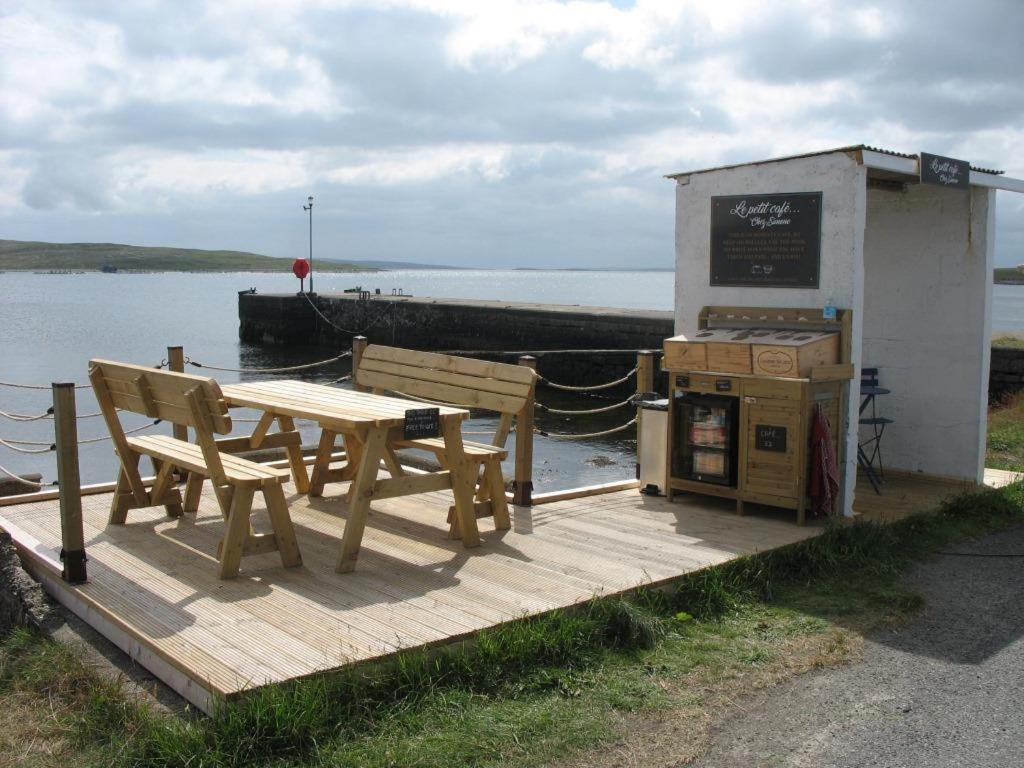 The Uyeasound Old Pier Cottage Belmont  Dış mekan fotoğraf